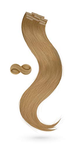 Tape In Extensions 30 cm Virgin Echthaar 10er Set Haarverlängerung Haarteile - 3