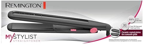 Remington Haarglätter My Stylist S1A100, keramikbeschichtete Stylingplatten, schwarz/pink - 3