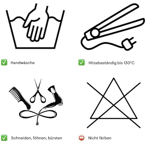 Prettyshop XXXL Haarteil Dutt Haargummi Hochsteckfrisuren - 6