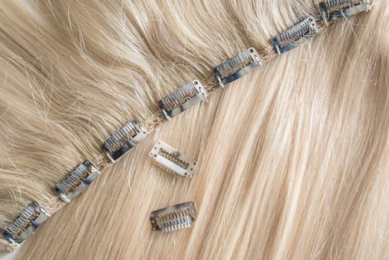 ᑕ ᑐ Clip in Extensions Echthaar HaarpflegePortal