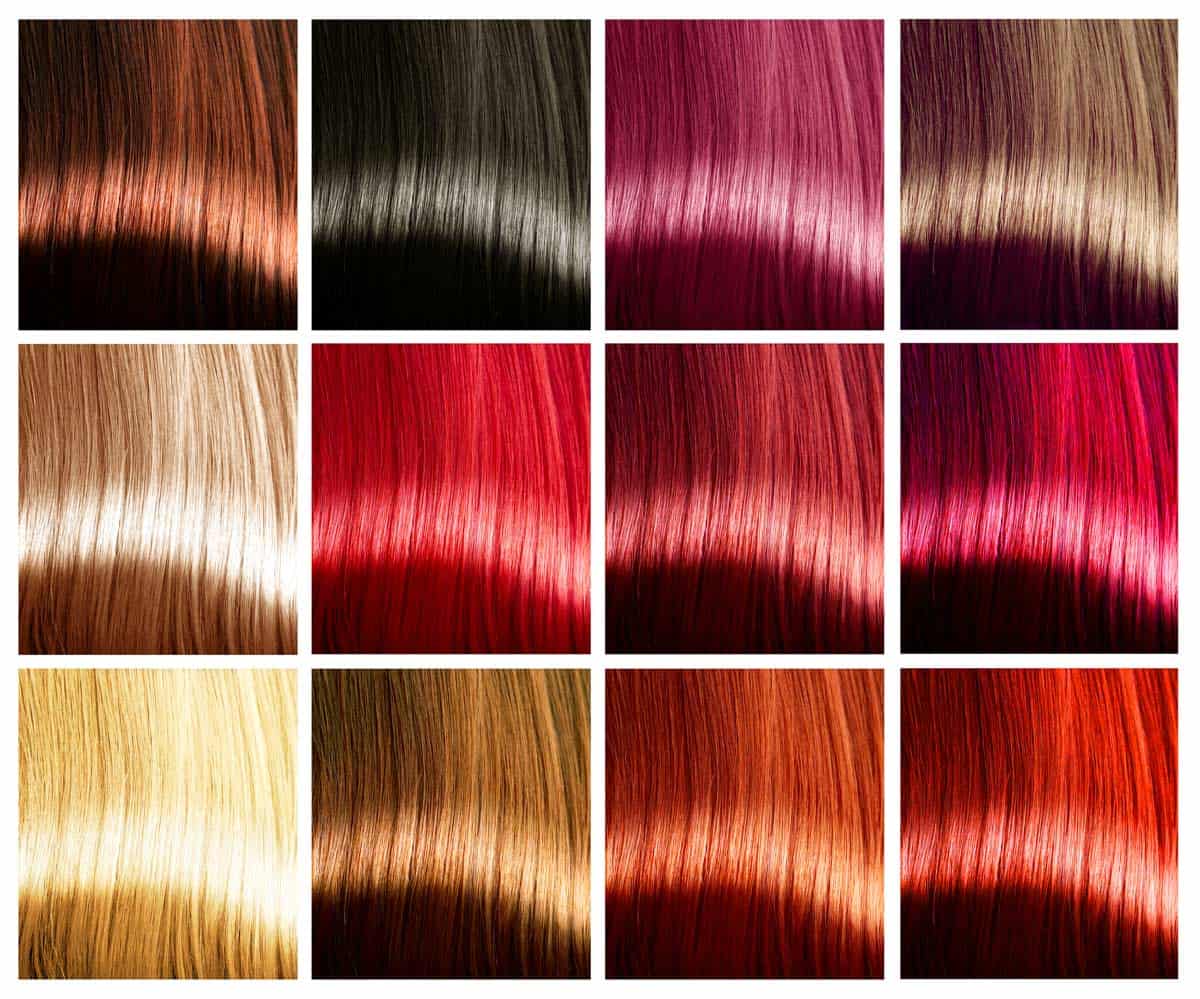 Große Auswahl an Haarfarben (depositphotos.com) Große Auswahl an Haarfarben (depositphotos.com)